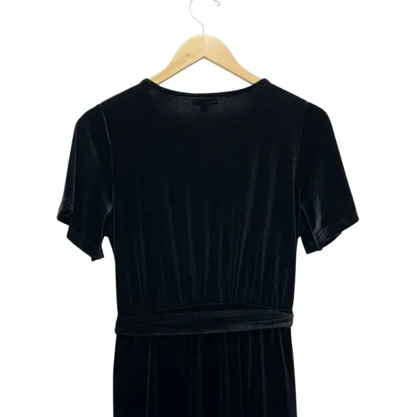 NWT Baltic Born Nadine Velvet Midi Dress Black Size Medium Party Wedding Holiday - Image 7