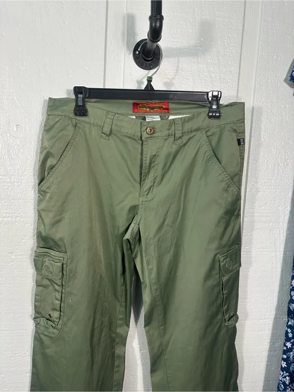 BoomBoom Green Utility Pants Size 11/12 EUC - Image 4