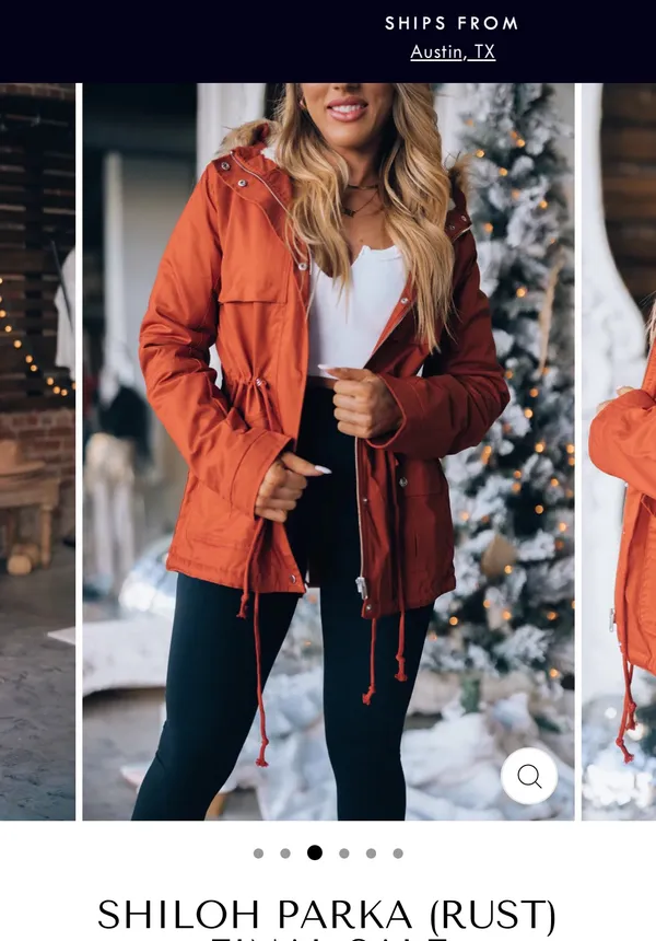 Love Tree Boutique Parka Jacket - Image 5