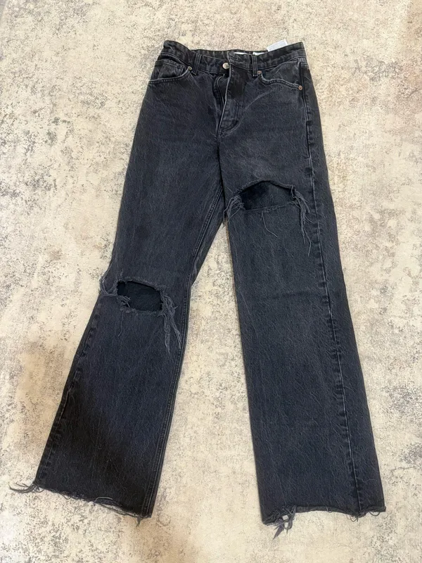 ZARA High-Rise Wide-Leg Jeans - Image 5