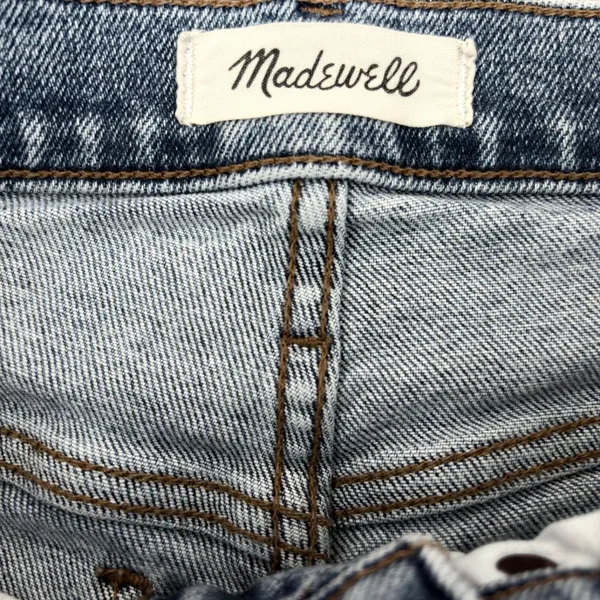 Madewell Women's Girljean‎ Girl Jean Denim Distressed Sz 24 Straight - Image 5