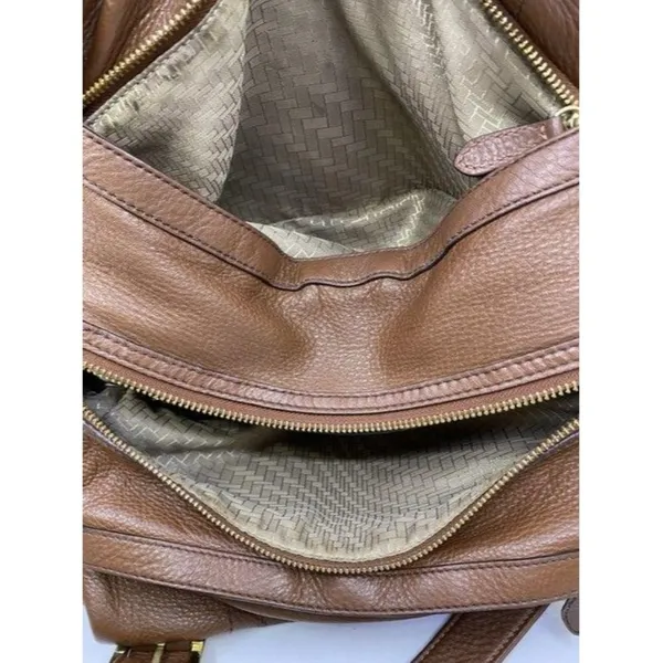 cole haan brown leather shoulder bag - Image 11
