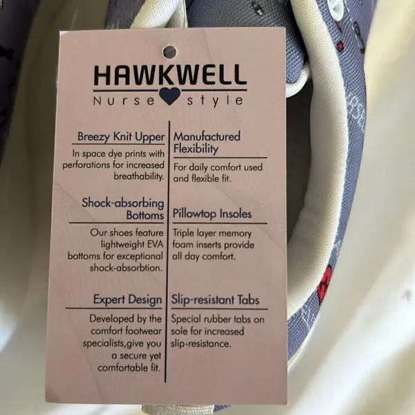 Hawkwell Sneakers Womens Size 7 Elena Purple Nurses Low Top Lace Up Sneakers NWT - Image 9