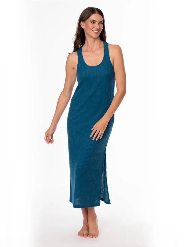 Jantzen LOUNGEWEAR LONG DRESS SET Size XL - Image 4