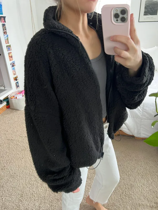 Urban Outfitters Teddy Winter Coat - Image 4