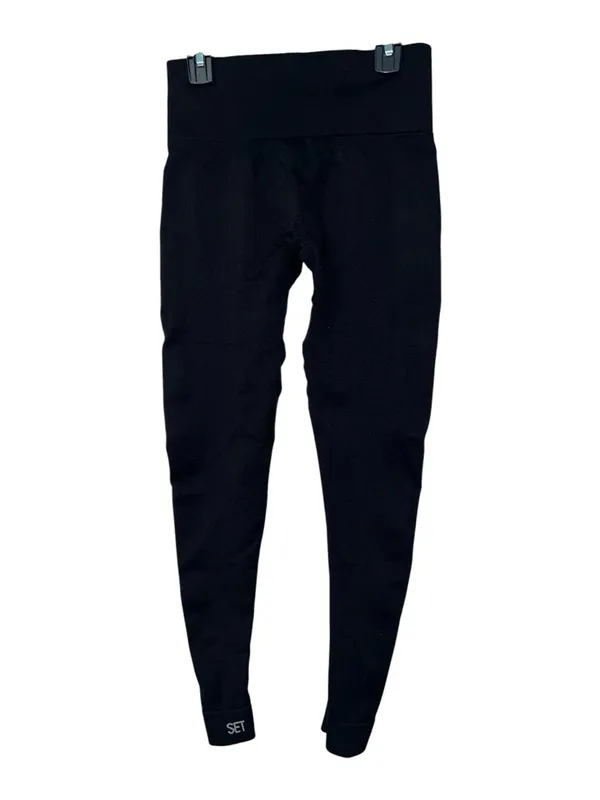 SET ACTIVE Black Seamless Leggings – Size M – NWOT - Image 2