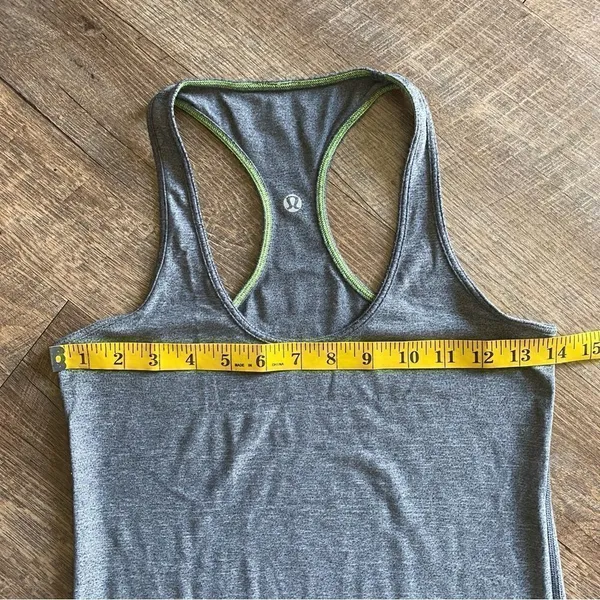 Lululemon Cool Racer Back Tank Top CRB Heather Gray 6 - Image 9