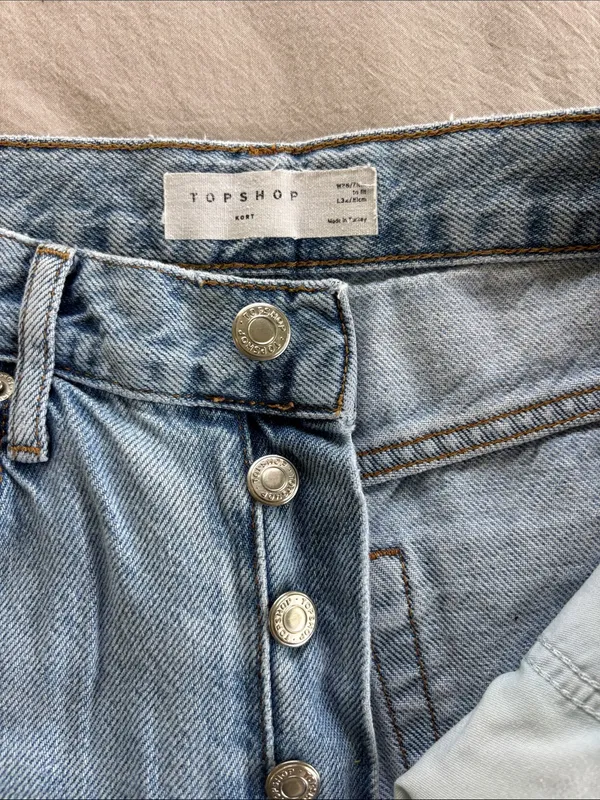 Topshop Kort Straight Jean - Image 5