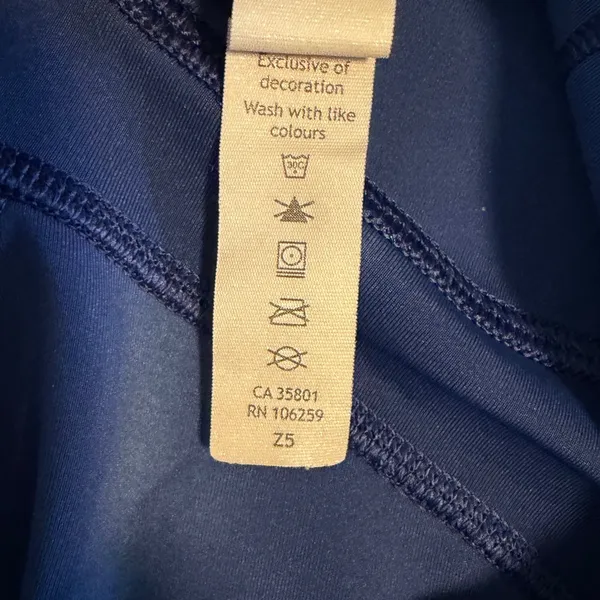 Lululemon Align High Rise Leggings Blue Size 4 Athletic Pants‎ 26 inch Yoga - Image 5