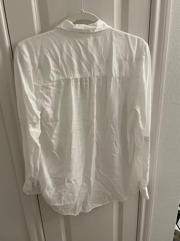 BeachLunchLounge White Button Down Shirt - Image 4