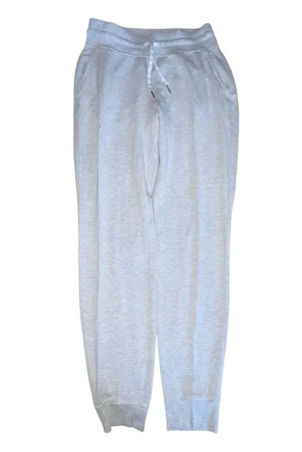 Lululemon Scuba High-Rise Jogger gray *Fleece 28"SZ 4 Womens - Image 9