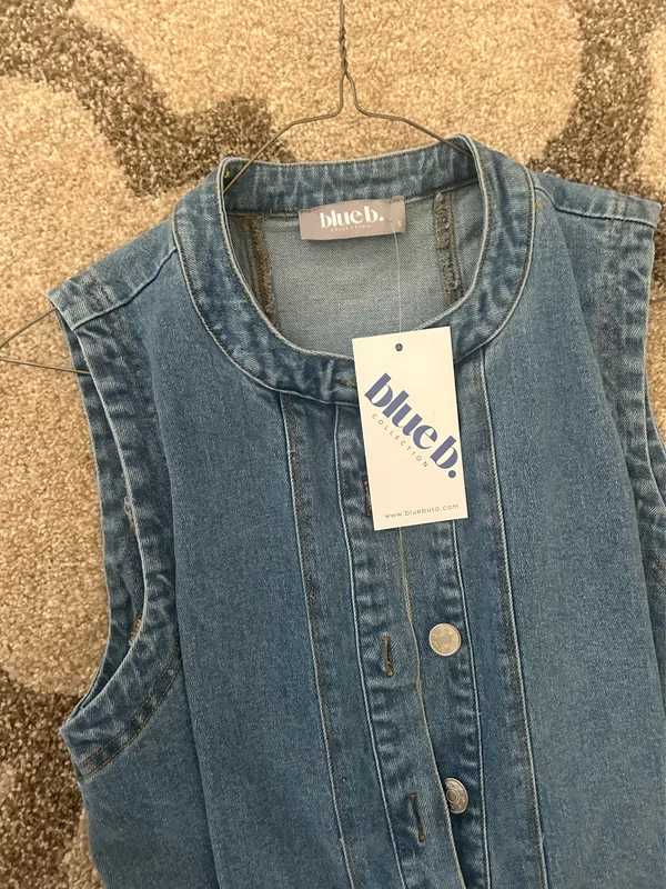 Blue B “Alexandra” denim dress - Image 5