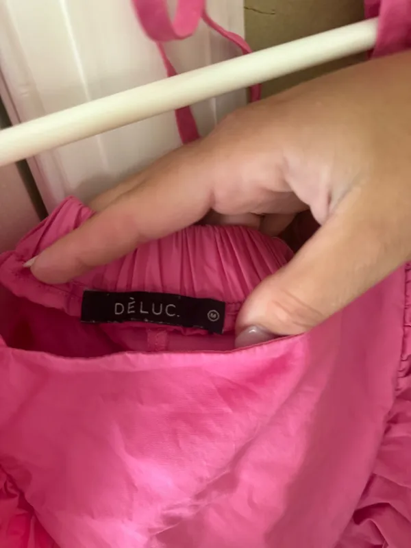 Deluc mini pink dress Size M - Image 6