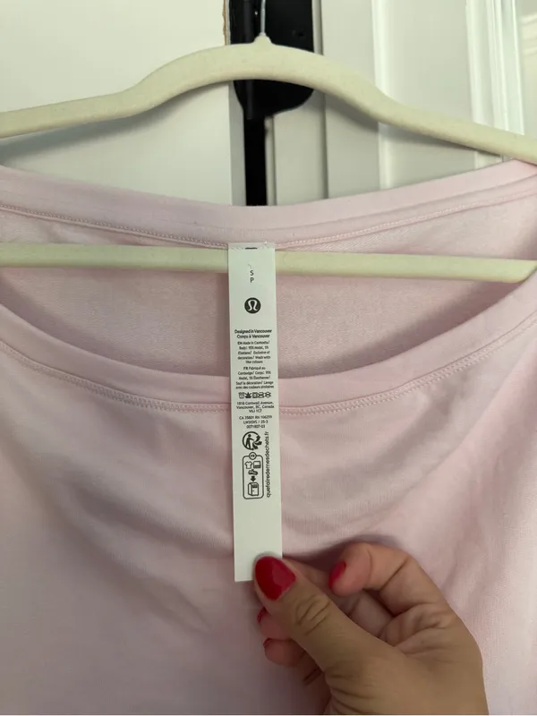 Lululemon becalm oversized boatneck long sleeve sweatshirt NEW NWT pink bllp - Image 5