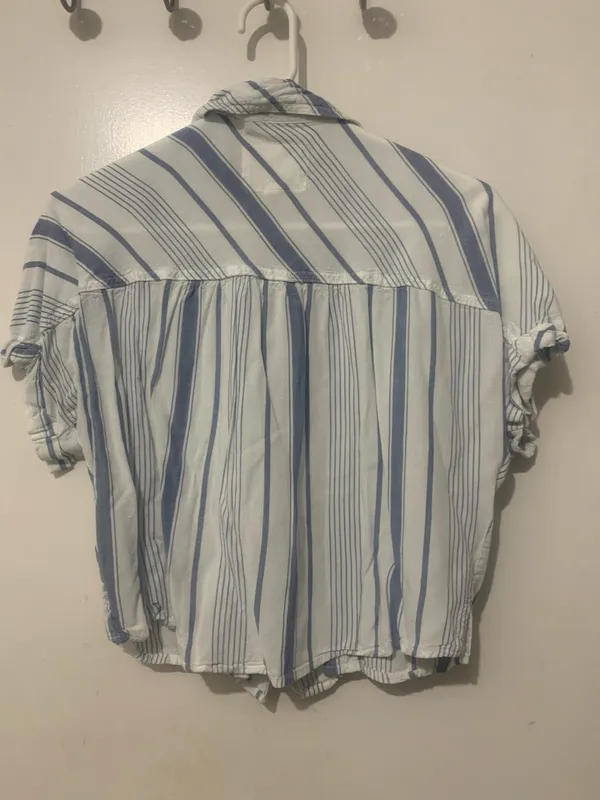 Aeropostale Button Down Shirt Striped - Image 2