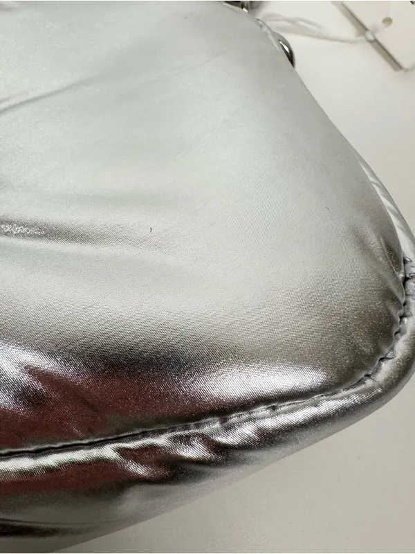 Tory Burch Britten Metallic Puffy Convertible Crossbody - Image 6