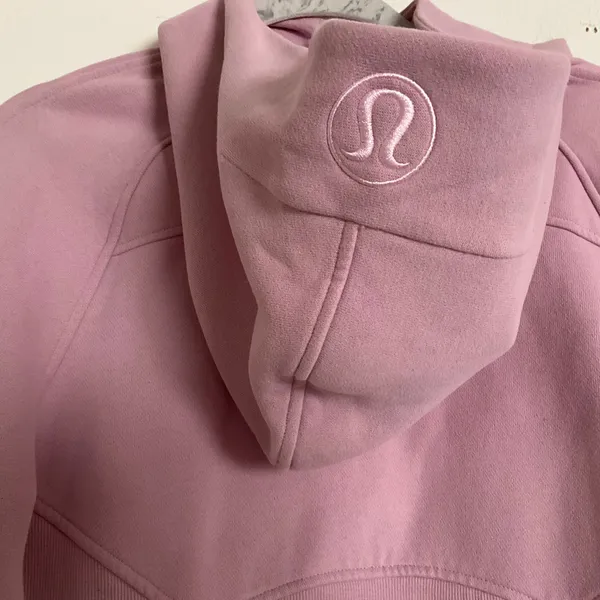 Lululemon Scuba Oversized Half-Zip Hoodie Pink Peony XS/S - Image 7