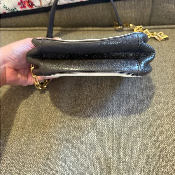 Tory Burch Gray and Cream Women's Bag - Image 2
