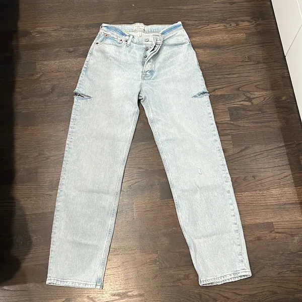 Abercrombie and fitch curve love high rise dad Jean - Image 2