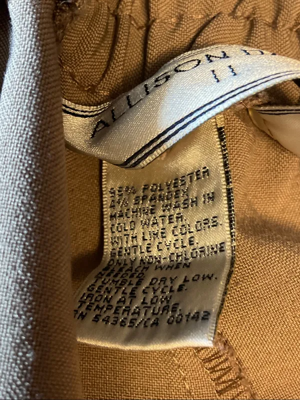 Allison Daley Wide-Leg Ponte Pants in Taupe - Image 4