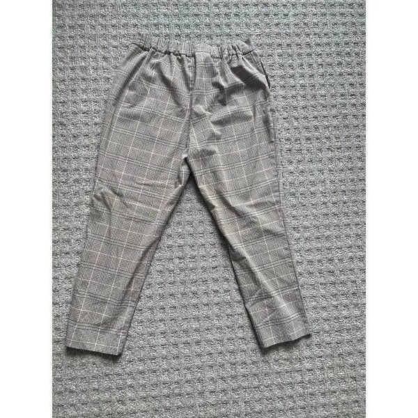 Rachel Zoe Size 10 Medium Plaid Elastic Waist Pull On Pants Office Chic - Image 2