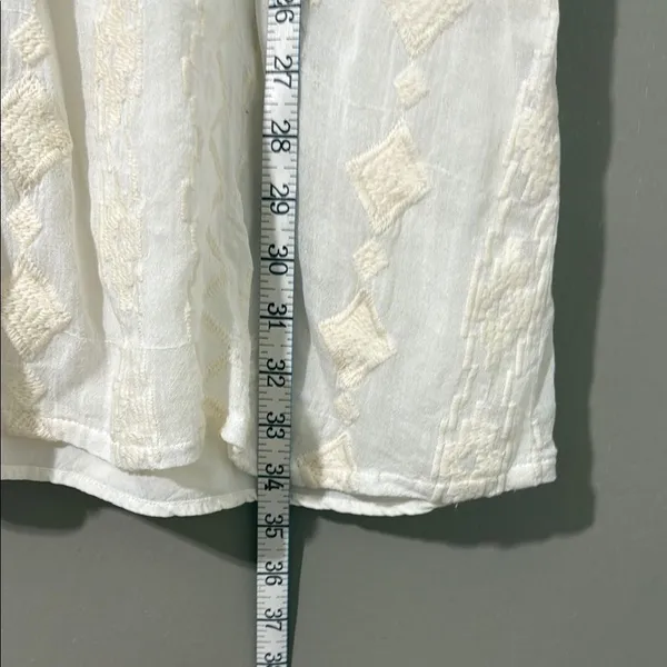 Dainty Hooligan Ivory Textured Mini Dress - Image 3