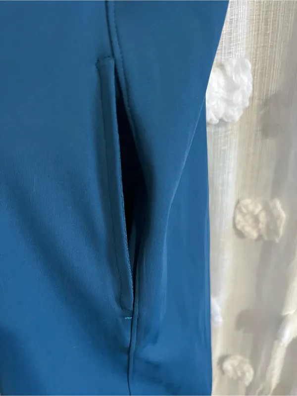 Tek Gear Teal Sleeveless Sheath Dress - Image 3