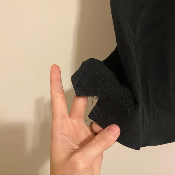 Lacoste Black Polo Shirt size 42 - Image 3