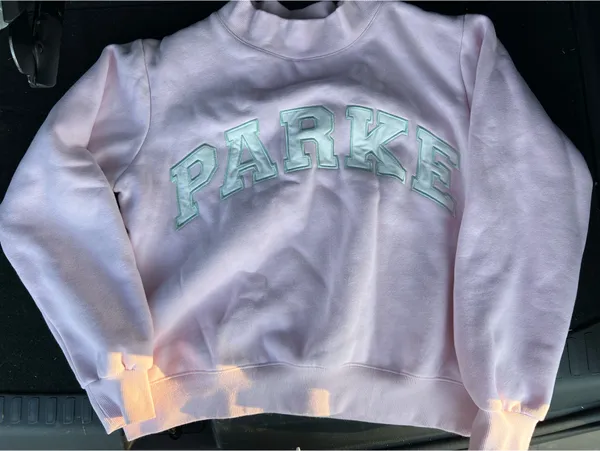 Light pink PARKE crewneck - Image 2