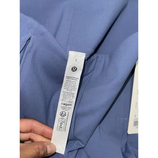 Lululemon Women's Blue Smooth Fit Pull-On High-Rise Pant Size 2 NWT - Image 5