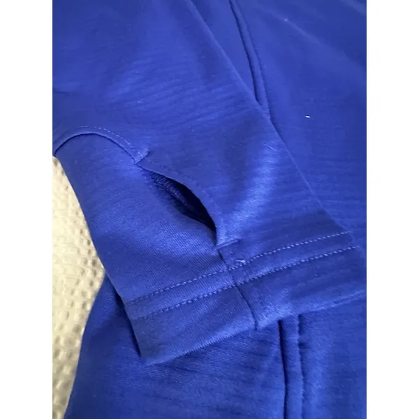 THE NORTH FACE Pullover Fleece Women's Med 1/4 Zip High Neck Blue Hike Outdoor - Image 5