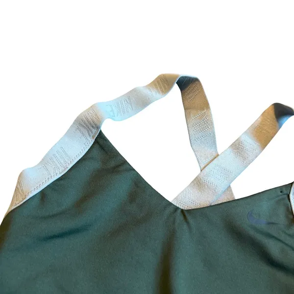 Nike Pro Indy Logo Sports Bra Pull-On Strappy Athletic Workout Size Small Womens - Image 3