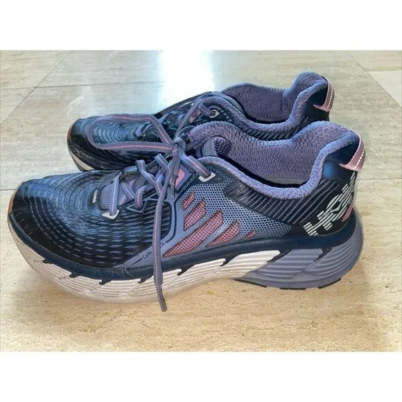 Hoka One One Gaviota Womens‎ Shoes Size 9.5 Blue - Image 3