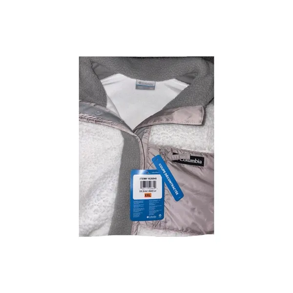 Columbia Women's Sherpa 1/2 Snap Fleece Pullover Size XXL New With Tags - Image 5