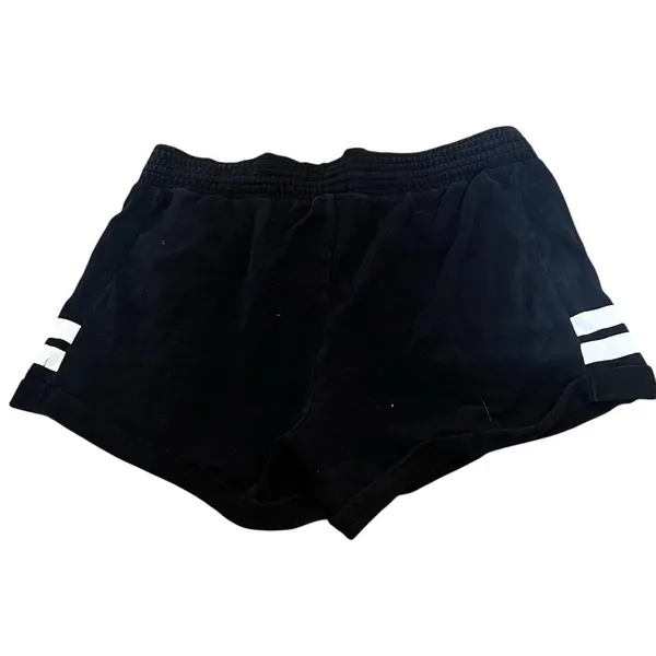 Victoria's Secret Women's Black Striped Lounge Shorts Size M Casual - Image 3