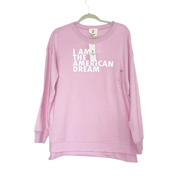 NWT Dubgee By Whoopi I AM THE AMERICAN DREAM Top - Image 8