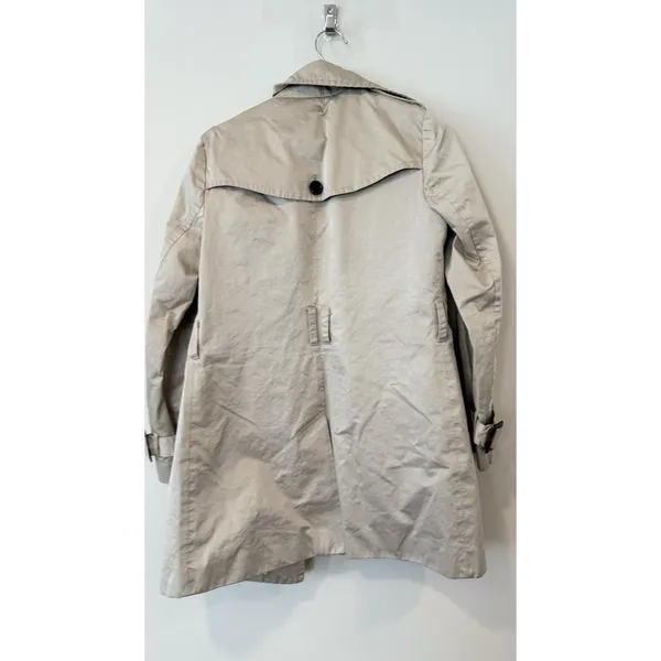 Banana Republic Trench Coat Classic Beige Size Medium - Image 5