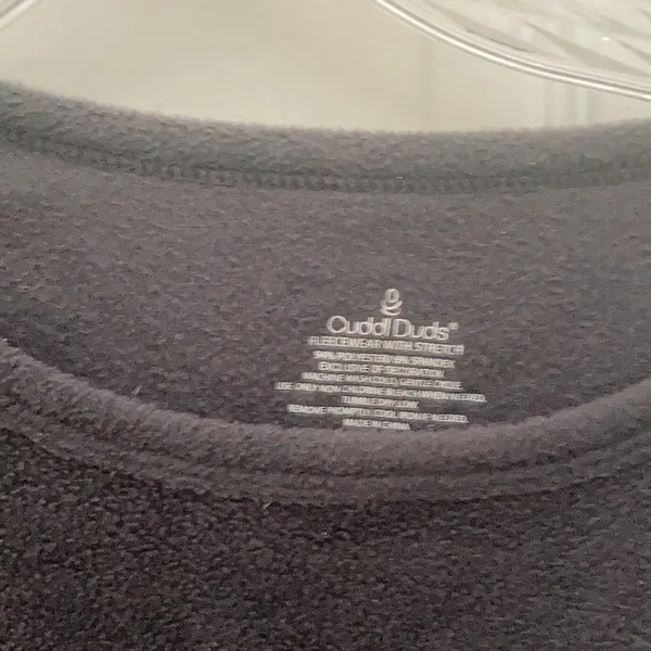 FINAL MARKDOWN Cuddl duds fleece top large - Image 2