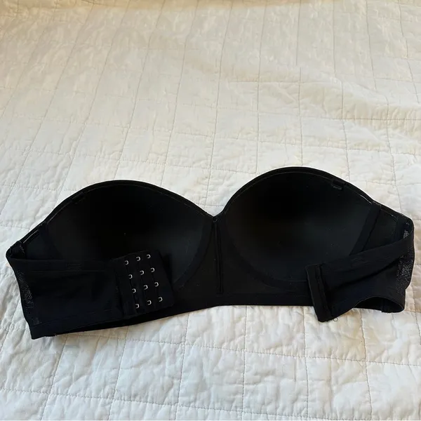 Lively Demi No Wire Strapless Bra Black NEW NWT 38D Straps Included - Image 5
