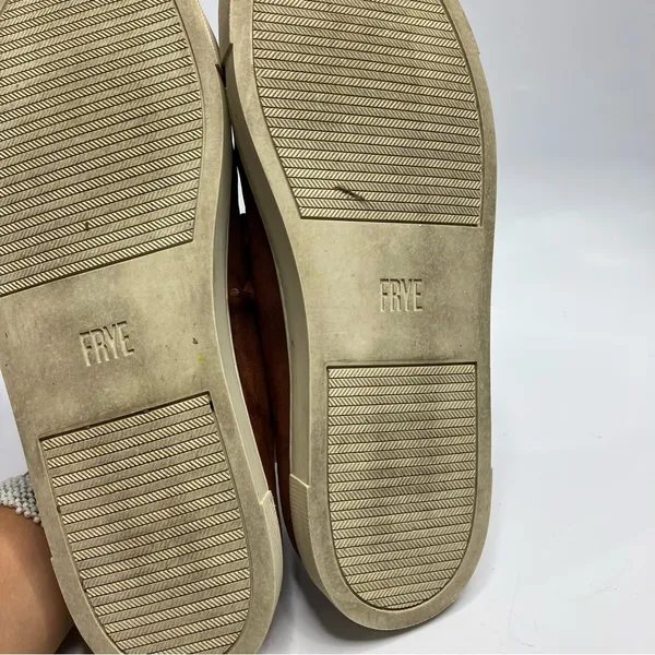 Frye‎ Ivy low lace mule leather sneakers size 9.5 - Image 9