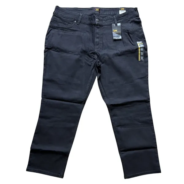 Lee Women's Relaxed Fit Straight Leg Mid Rise Jeans 305-1884 Size 22W Short Peti - Image 12