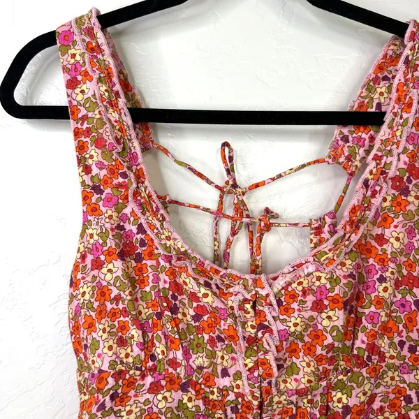 Free People NWOT Spring Blossom Combo Ellia Floral Printed 2 Piece Skort Set XS - Image 7