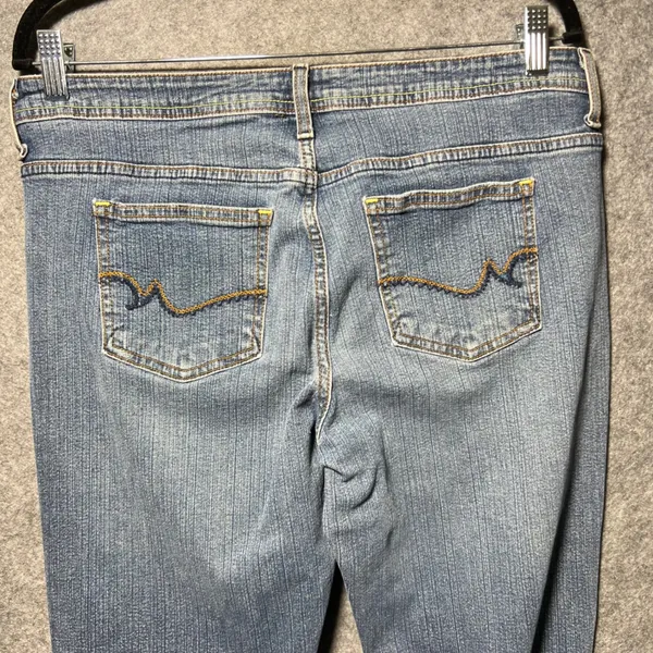 Y2K SO Wear It Declare It Flare Bootcut Jeans Womens 15 Avg Stretch‎ - Image 11
