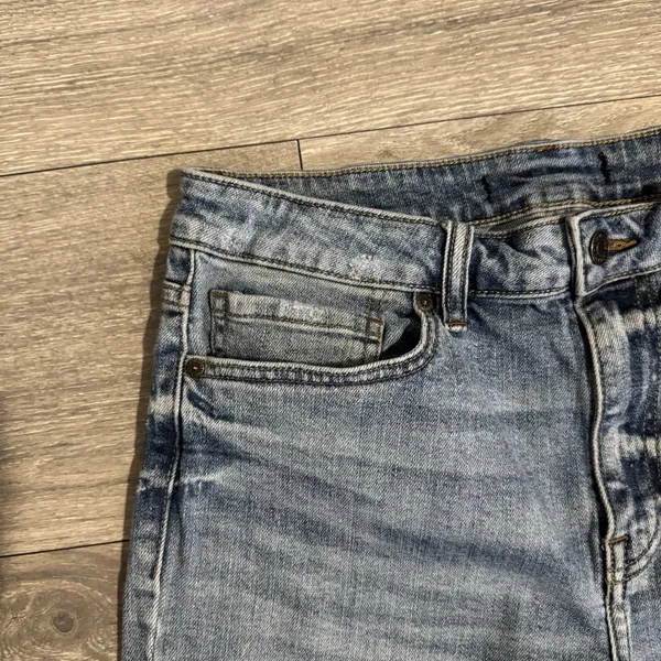 Eunina Women Tyler Super High Rise Mom‎ Ankle Denim Jeans Size 13 Cotton Blend - Image 5