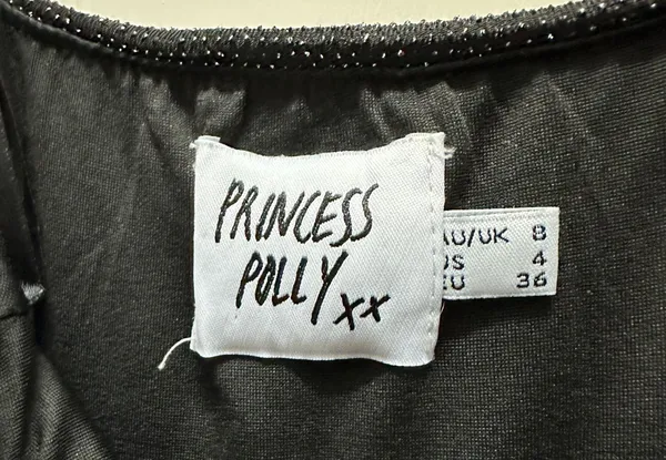 Princess Polly Reeva Mini Dress Black- Homecoming sparkly dress - Image 4