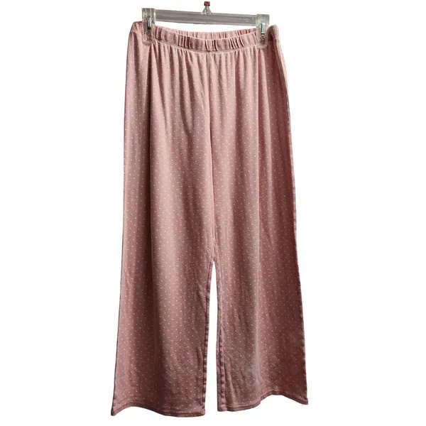 Karen Neuburger Pajamas top & bottoms Sleepwear Lounge‎ Wear Pink Polka Dot - Image 3