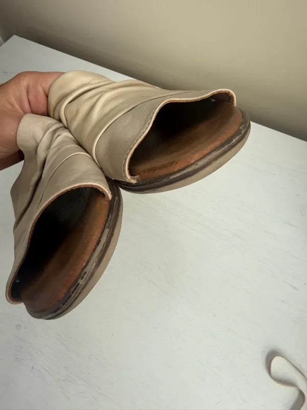 Miz Mooz Dandelion Leather Wide Width Slide Sandals Size 36W - Image 11