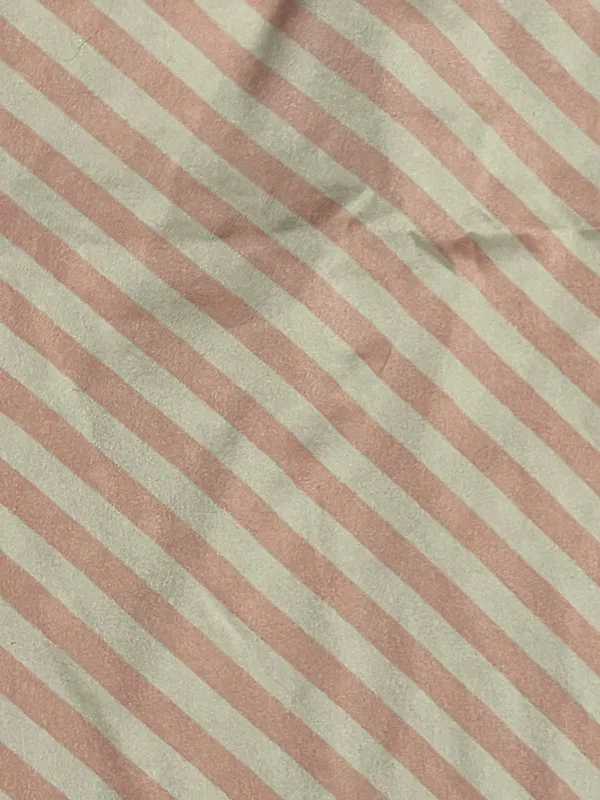 Womens large Victoria's Secret pajama pants w/drawstring & pockets-pink striped - Image 6