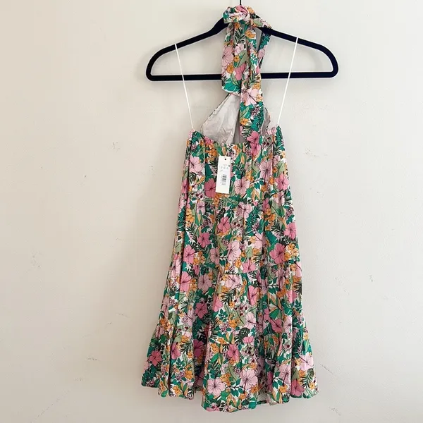 VICI | Floral Halter Dress - Image 6