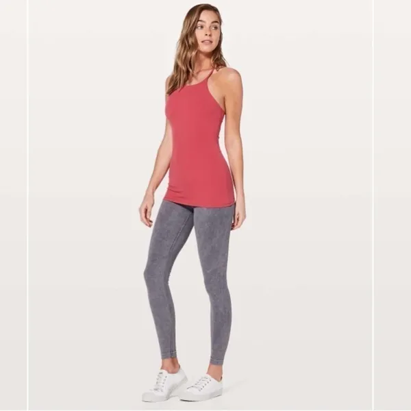 Lululemon Sun Setter Nulu Tank Vintage Rose 4 - Image 2